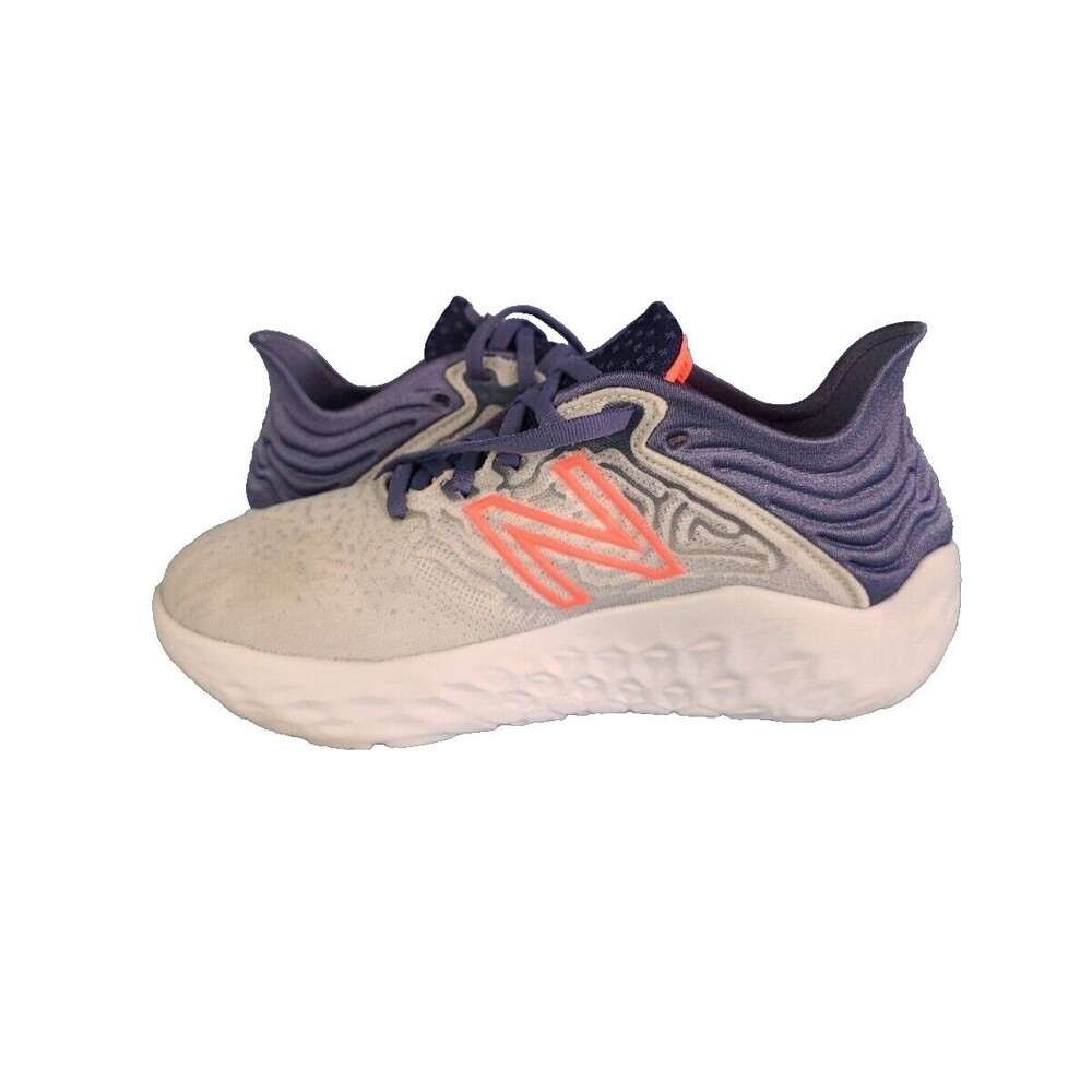 New Balance Women's Fresh Foam Beacon v3 WBECNBG3 Grey Purple Running Shoes US 6